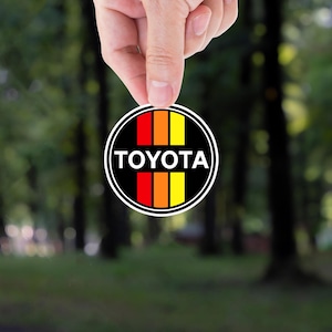 3 Stripe Toyota Decal, Land Cruiser Decal, Bumper Sticker, 4 Runner Decal, FJ Cruiser Sticker, Tundra Decal - Reefmonkey