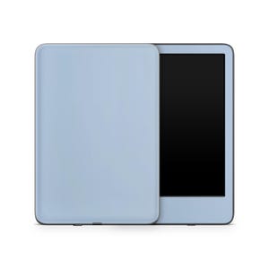 Pastel Blue Kindle Paperwhite 11 Gen Skin: Minimalist Reader Decal