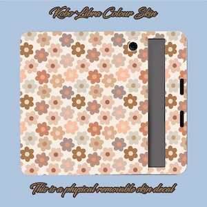 Petals Boho Kobo Skin Decals, Kobo Vinyl Cover, Kobo Decal | Kobo Sticker, Kobo Accessory | Bookish Gifts, Book Lovers, Removeable
