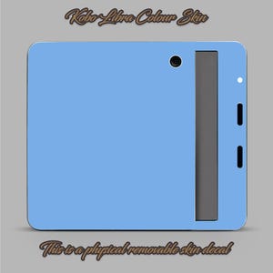 Blue Kobo Libra Colour Skin: Removable Vinyl Decal
