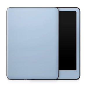 Light Blue Kindle Paperwhite Skin: Minimalist 12th Gen E-Reader Wrap