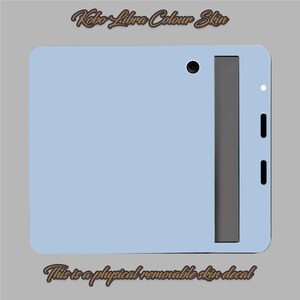 Blue Mist Kobo Libra Colour Skin: Removable Vinyl Decal