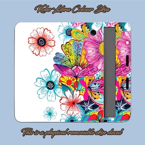 Groovy Petals Vinyl Skin Decal for Kobo Libra Colour