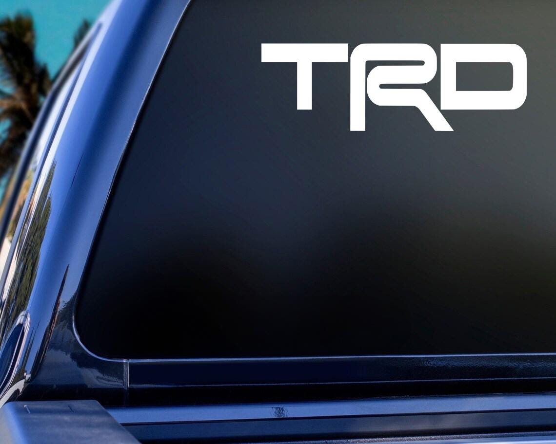 Tr Sticker Cars TRD Vinyl Decal: JDM Car Sticker for Toyota Trucks - Etsy