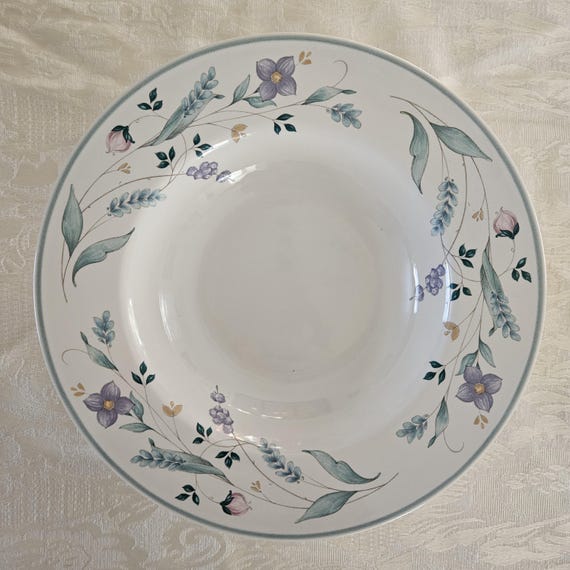 April By pfaltzgraff Large Rim Soup Pasta Bowl