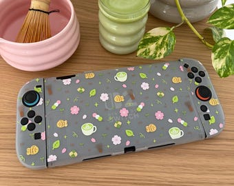 Funda para Nintendo Switch 2 con diseño de matcha / Accesorios para Nintendo Switch