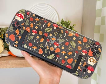 Estuche acogedor para Nintendo Switch 2 con diseño de otoño / Accesorios para Nintendo Switch