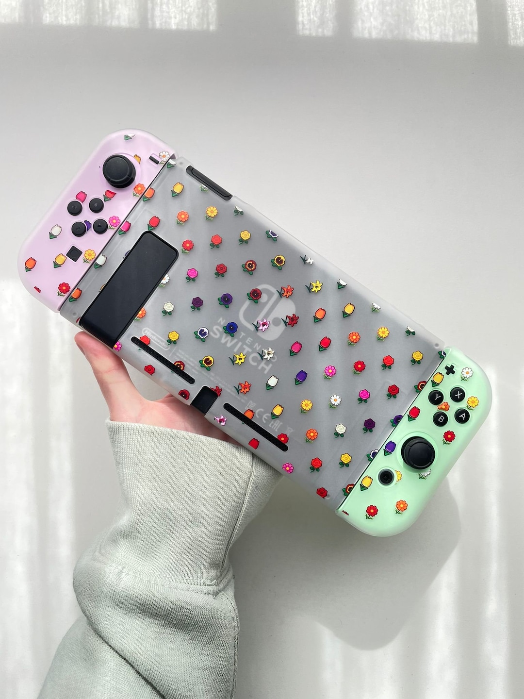Flowers ACNH Nintendo Switch Case - Etsy