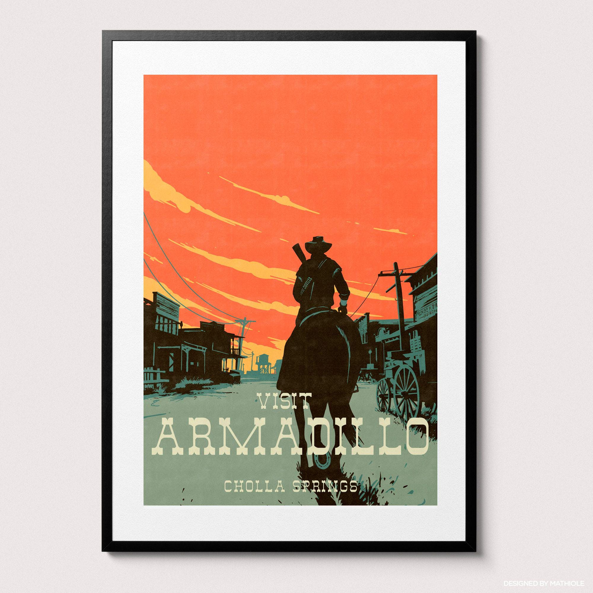 Red dead redemption map - Etsy 日本