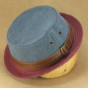 Summer cotton pork pie hat PPH-53