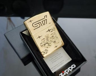 Zippo lighter with individual engraving automobile