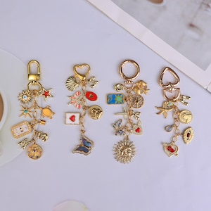 Build Your Own Bag Charm | Custom Bag Charm | bag charm chain | Personalized bag keychains | Purse Accessory | Gift For Moms | Gift For Her