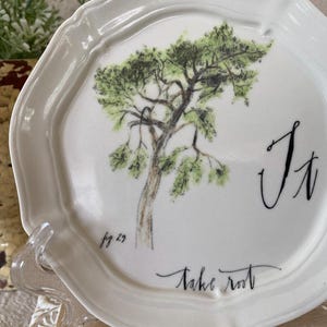 Anthropologie Linea Carta Tt Root Appetizer Or Display Plate