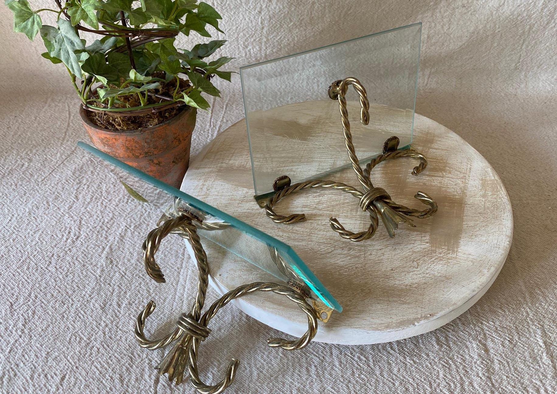 ヴィンテージ glass shelf Vintage Glass Shelves - Etsy