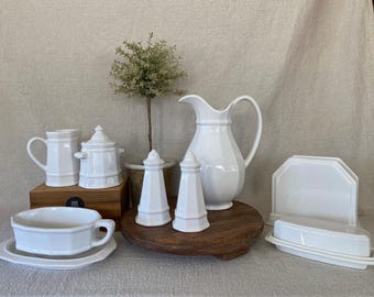 Pfaltzgraff Heritage White Serving & Hostess Pieces SOLD SEPARATELY