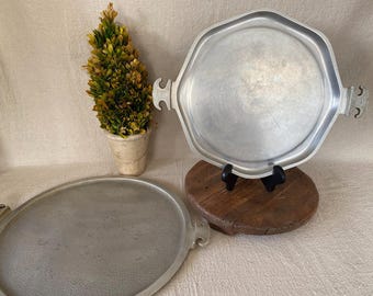 Vintage Guardian Service Individual Round and Octagonal Platters