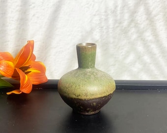 Einzigartige Miniatur-Vase Schreibtisch-Dekor-Geschenke für Mama, nette Mini Mommy Pot handgemachte kleine Keramik, Andenken Miniatur-kleine Blumenvase Geschenk für Sie