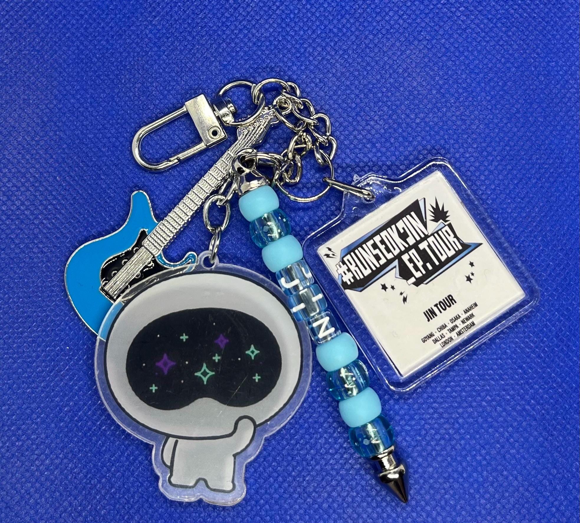 Runseokjin EP Tour Keyring – Jin & Wotteo Edition - Etsy Canada