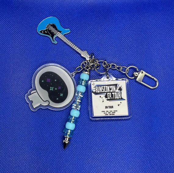 BTS JIN　TOUR【RUNSEOKJIN】Wootteo Keyring BTS JIN - Wootteo Keyring RUNSEOKJIN EP. TOUR – Kpop Exchange