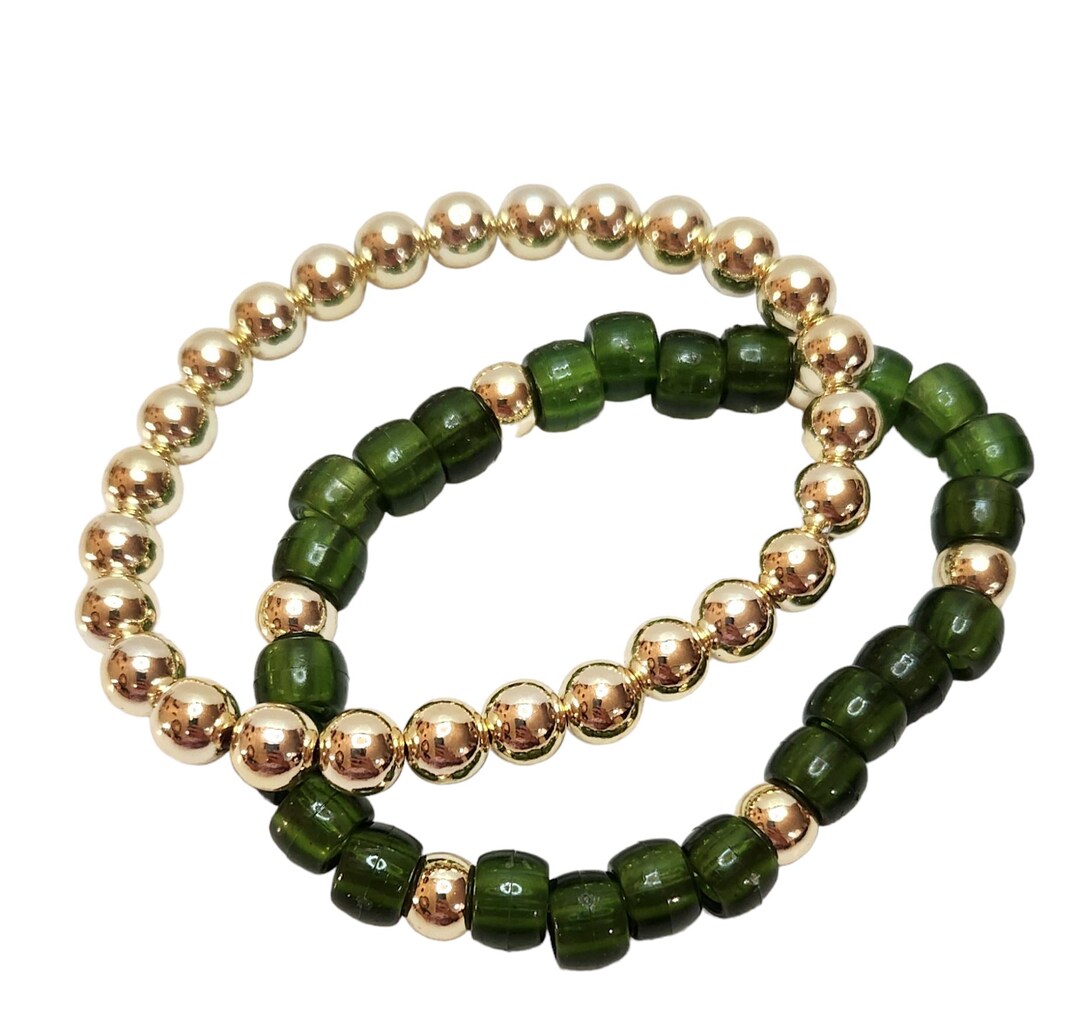 Golden Green Bracelet 1