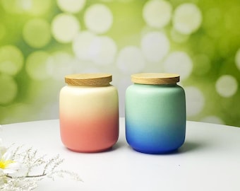 Cute Mini Ceramic Dog Urns for Pet Memorial Gifts, Unique Miniature Ceramic Vase for Pet Urns Gifts, Tiny Ash Keeper for Pet, Small Dog Urns