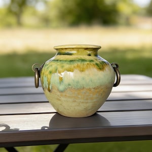 Décoration de bureau mignonne mini mini pot de fleur succulente, mini pot en céramique avec drainage, cadeaux uniques en poterie émaillée multicolore miniature pour elle.