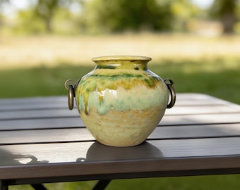 Cute Mini Mini Succulent Flower Pot Desk Decor, Ceramic Mini Pot with Drainage, Unique Miniature Multi Color Glazed Pottery Gifts for Her.