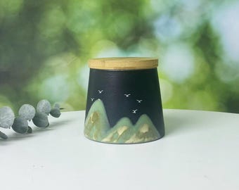 Mini Ceramic Urns for Pet Memorial Gifts, Unique Miniature Ceramic Vase for Pet Urns Gifts, Tiny Ash Keeper for Pet, Small Dog Urns