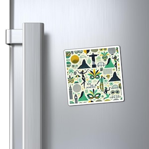 Mosaïques métropolitaines : aimants de Rio de Janeiro
