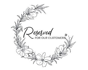 Reserved for our Customer