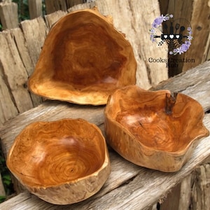 Wooden Bowl, Wooden Fruit Bowl, Wood Bowl, Kitchen Bowl, Small Bowl, Medium Bowl, Large Bowl
