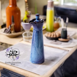 Ceramic Seasoning Bottle, Olive Oil Container, Condiment Jar, Seasoning Tool, Condiment Jar, Creative Home, Kitchen Decor