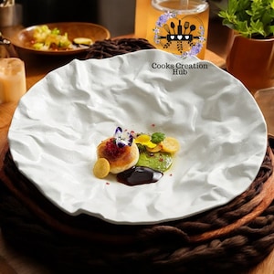 Unique Plate, Tableware Plate, Ceramic Plate, Tableware Gres Plate