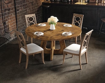 Retro American Country Style Restaurant Bar Table | Wood Table