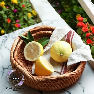 Rattan Tray, Multipurpose Tray, Serving Tray, Decorative Tray