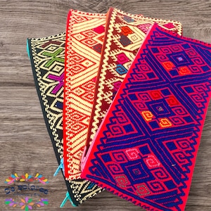 Pencil Case with Mexican Weaving