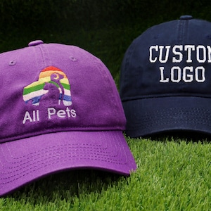 Embroidered Cap with Name and Logo, Personalized Bridesmaid Cap with Embroidery, Dad Cap Baseball Cap, Gift For Bachelorette Party