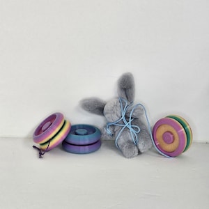 yoyo / yo-yo - responsive play- long sleeping responsive bunny yo-yo - cute gift