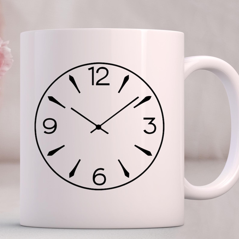 Clock Face SVG Bundle, Clock Numbers Svg, Clock Svg, Roman Numeral