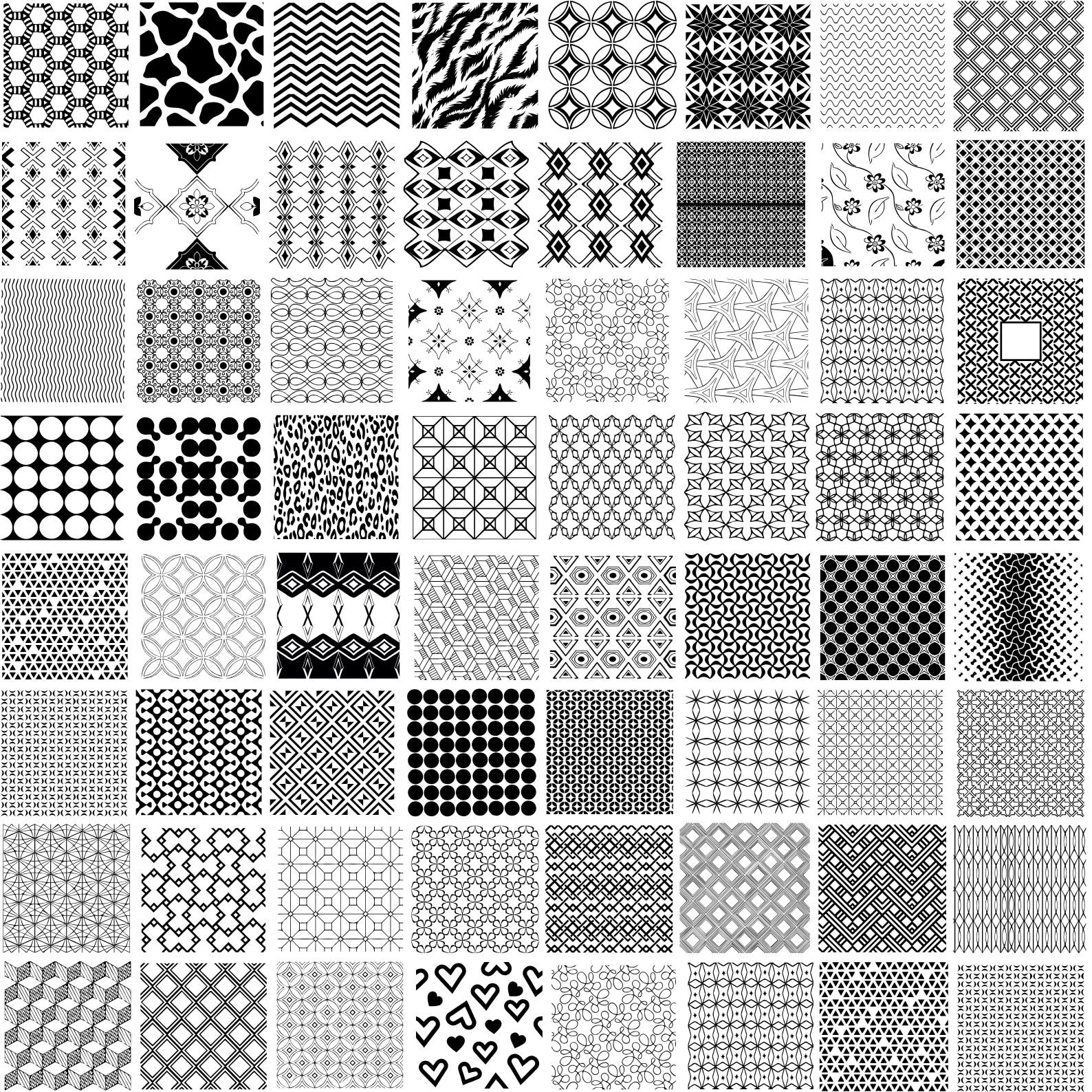 Patterns Svg Bundle, Lines Pattern Svg, Floral Pattern Svg, Seamless ...