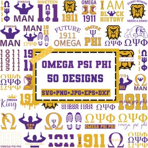 Omega Psi Phi Svg Bundle, Omega Man Svg, 1911 Svg, Omega Boots Png, Que Dog Svg, Omega Black History, Omega Hook, Omega 1911 Svg, Silhouette