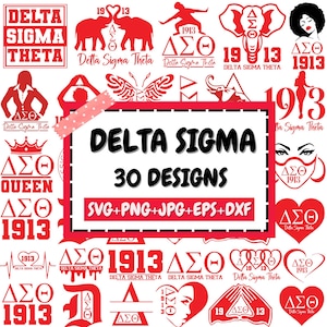 Delta Sigma Theta Svg, Delta Sigma Svg, Delta Sigma Theta Sign, 1913 Hand Sign, DST 1913, Delta Elephant Svg, 1913 AEO Clipart, Silhouette