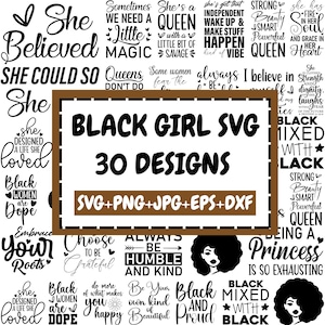 Black Girl Magic Svg Bundle, Black Woman Svg, Boss Lady Svg, Black Lives Matter, Woman Svg Afro Lady Woman, Afro Queen Svg, Melanin Svg