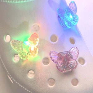 Crocs butterfly light up best sale