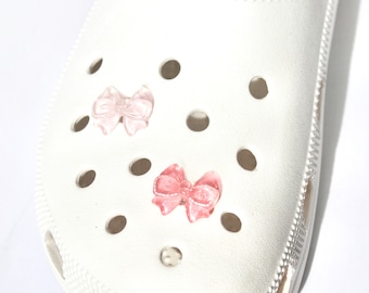 Cute Coquette Bow Shoe Charms Cute Clog Accessories For Shoe Clips