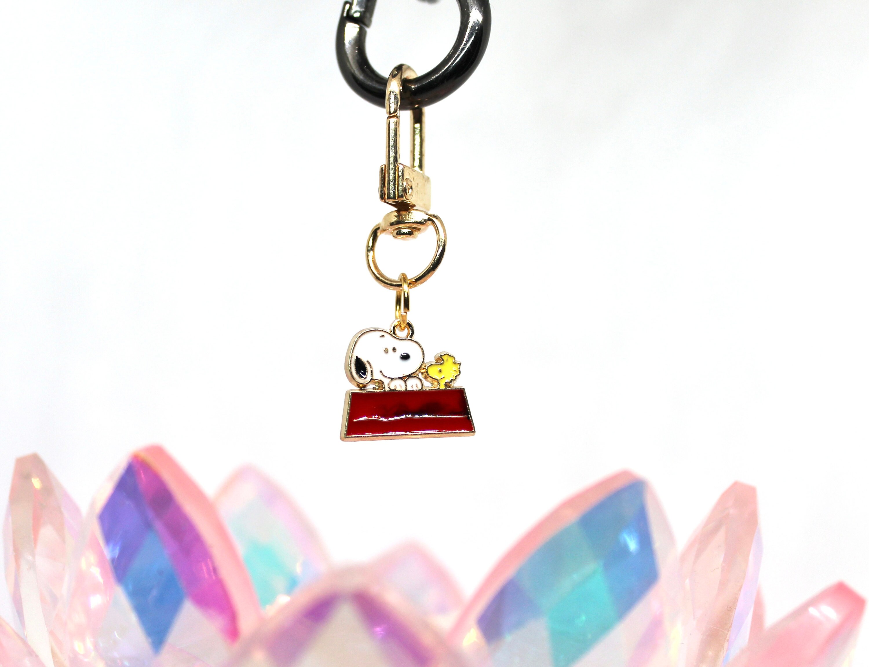 Peanuts Snoopy Woodstock Keychains Accessories for Lanyard or Keys Etsy