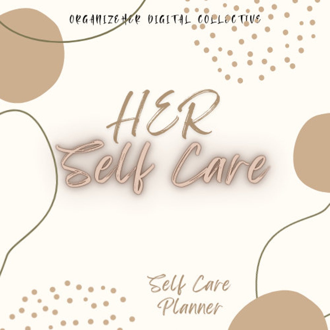 HER Self Care Planner Printable - Etsy