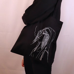 Statement Totebag Streetwear Transgender Pride Boyfriend Ästhetik Casual Indie Kleine Künstler Vegan Bio Baumwolle Fairtrade Tasche