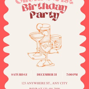 Digital Birthday invitation