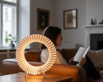 The Ring table lamp | Modern lamp | Desk lamp | Cozy reading lamp | Unique design | Designer lamp